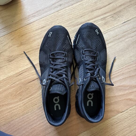 Women’s On Cloud X Running Shoes Black Asphalt Size 9.5 - Picture 2 of 10